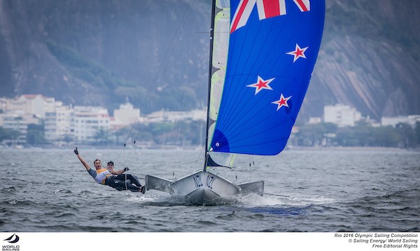 Burling and Tuke celebrate Rio gold